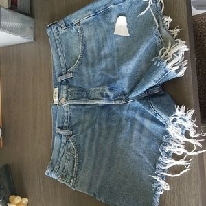 Agolde cutoff shorts